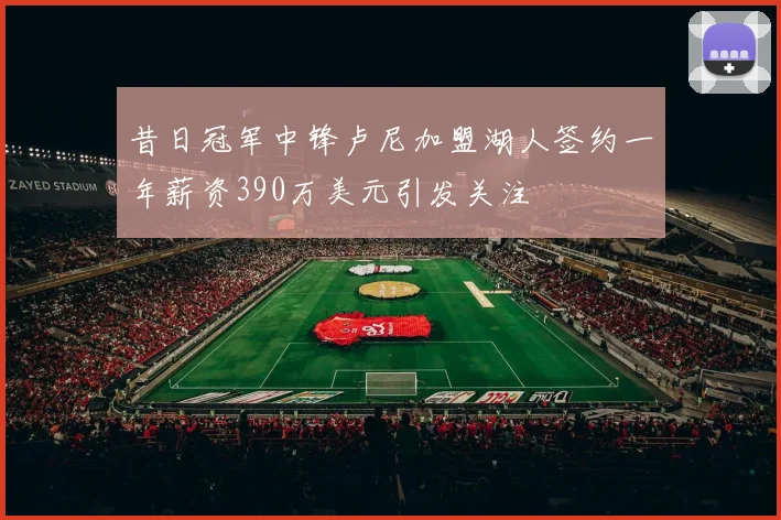 昔日冠军中锋卢尼加盟湖人签约一年薪资390万美元引发关注